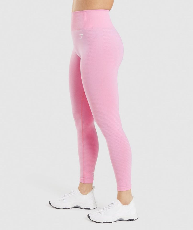 Legginsy Gymshark Vital Seamless 2.0 Damskie Różowe | PL 089FQS